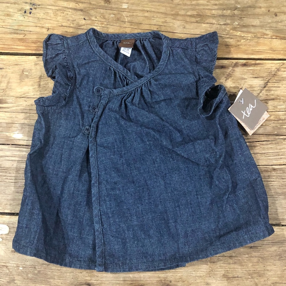 NWT tea collection chambray baby tunic